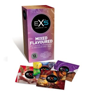 Mixed Flavoured Condoms smakowe prezerwatywy 12szt.