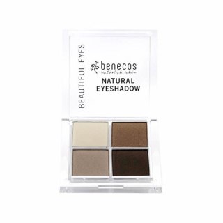 Natural Quattro Eyeshadow paletka 4 naturalnych cieni do powiek Coffee & Cream 8g