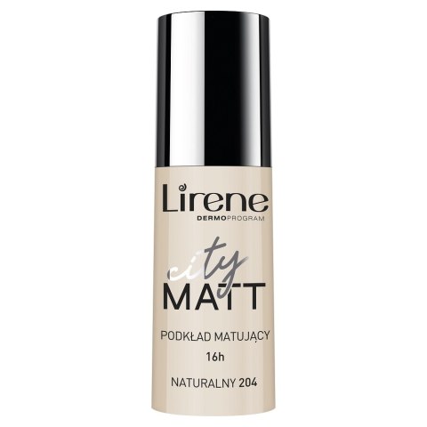 City Matt podkład matujący do twarzy 204 Naturalny 30ml