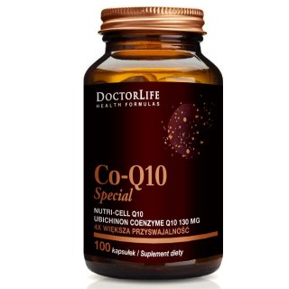 Co-Q10 Special koenzym Q10 130mg w organicznym oleju kokosowym suplement diety 100 kapsułek