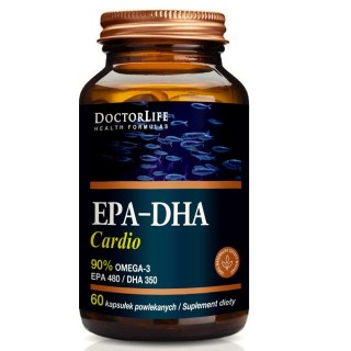 EPA-DHA Cardio 90% Omega-3 EPA 480/ DHA 350 suplement diety 60 kapsułek