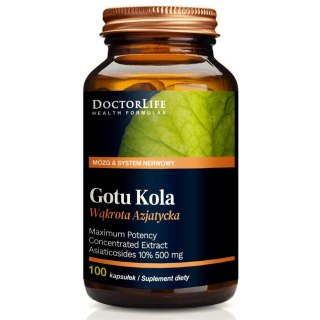 Gotu Kola ekstrakt standaryzowany 350mg suplement diety 100 kapsułek