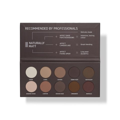 Naturally Matt Pressed Eyeshadow Palette paleta cieni do powiek 10x2g