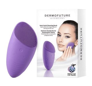 Sonic Facial Cleansing Brush mini szczoteczka soniczna do oczyszczania twarzy fioletowa