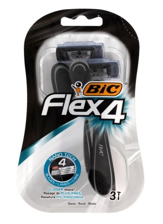 BIC Maszynka do golenia Flex 4 1op.- 3 sztuki