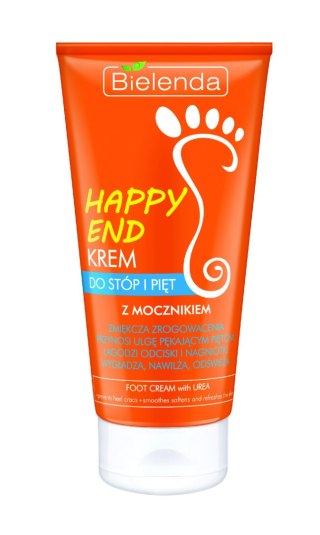 Bielenda Happy End Krem do pięt i stóp Zmiękczający z mocznikiem 125ml