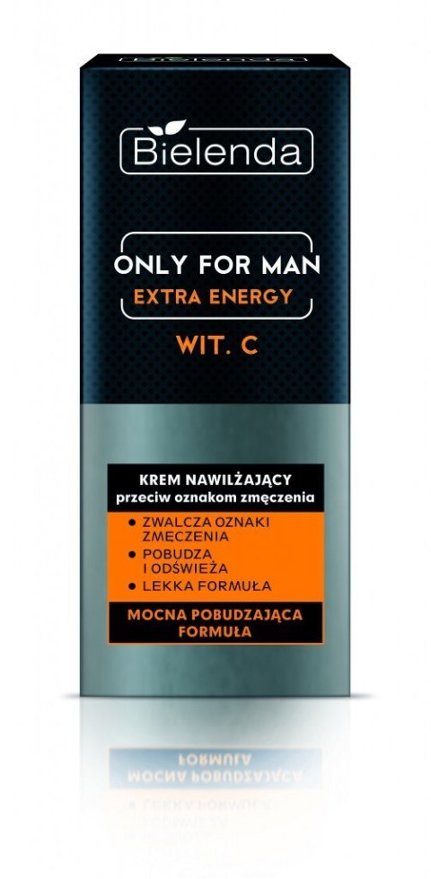 Bielenda Only for Man Extra Energy Krem nawilżający przeciw oznakom zmęczenia 50ml