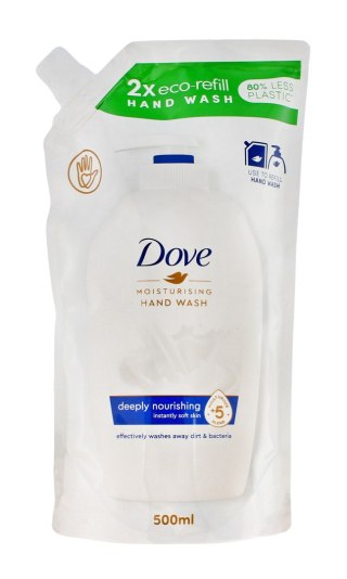 DOVE Deeply nourishing Mydło nawilżające w płynie - zapas 500 ml