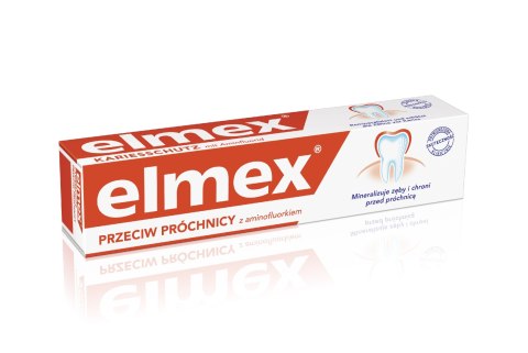 Elmex Pasta do zębów Przeciw próchnicy z aminofluorkiem 75ml Elmex Pasta do zębów Przeciw próchnicy z aminofluorkiem 75ml
