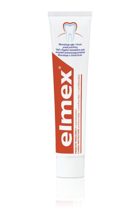 Elmex Pasta do zębów Przeciw próchnicy z aminofluorkiem 75ml Elmex Pasta do zębów Przeciw próchnicy z aminofluorkiem 75ml