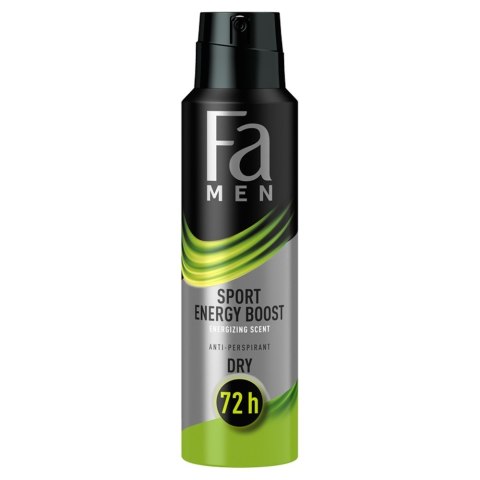 Fa Men Sport Energy Boost 72H Dezodorant w sprayu 150ml