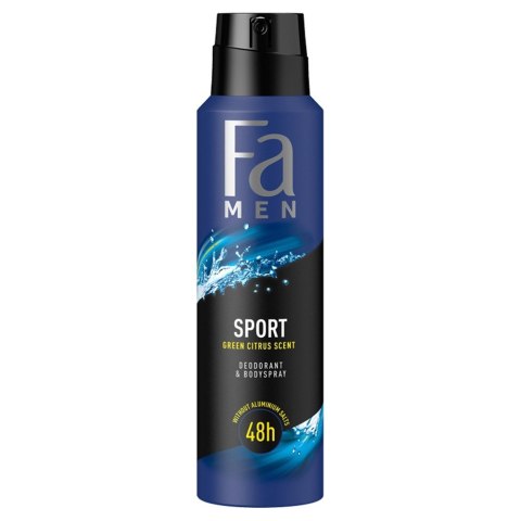 Fa Men Sport Green Citrus 48H Dezodorant w sprayu 150ml