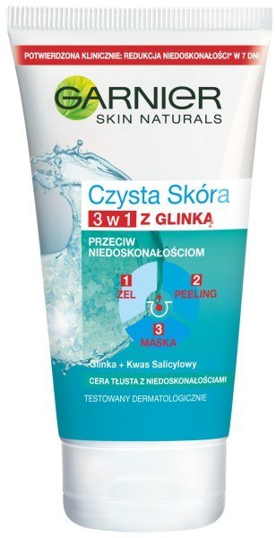 Garnier Skin Naturals Czysta Skóra Żel do twarzy 3w1 150ml