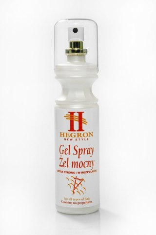 HEGRON Żel spray do modelowania włosów extra mocny 150 ml