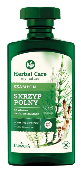 HERBAL CARE Szampon do włosów bardzo zniszczonych Skrzyp Polny 330 ml