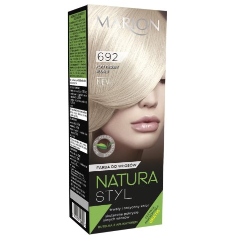 MARION Natura Styl Farba do włosów nr 692 Platynowy blond