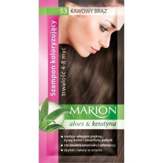 MARION Szampon koloryzujący nr 53 Kawowy brąz 40 ml