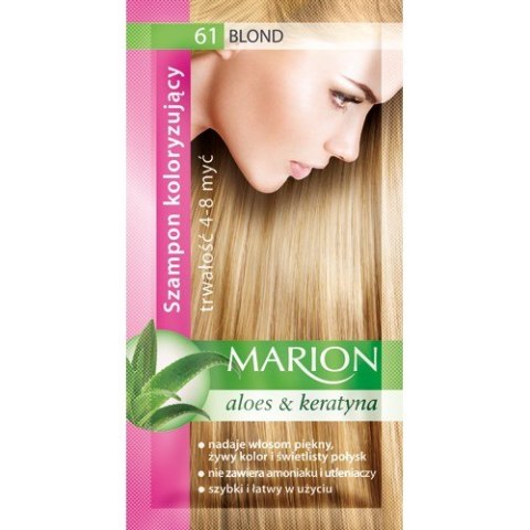 MARION Szampon koloryzujący nr 61 Blond 40 ml