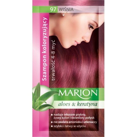 MARION Szampon koloryzujący nr 97 Wiśnia 40 ml