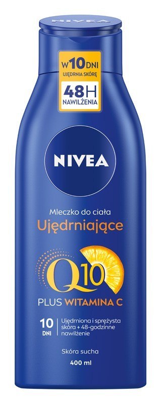 NIVEA Body Milk Ujędrniające mleczko do ciała Q10 + Witamina C 400 ml