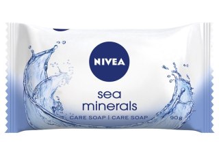 NIVEA Care Soap Pielęgnujące mydło w kostce z morskimi minerałami 90 g