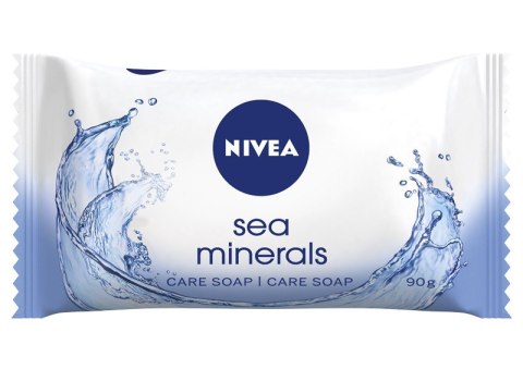 NIVEA Care Soap Pielęgnujące mydło w kostce z morskimi minerałami 90 g NIVEA Care Soap Pielęgnujące mydło w kostce z morskimi minerałami 90 g