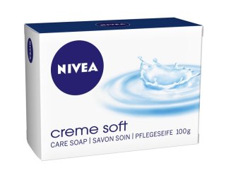 NIVEA Care Soap Pielęgnujące mydło w kostce z olejkiem migdałowym Creme Soft 100 g