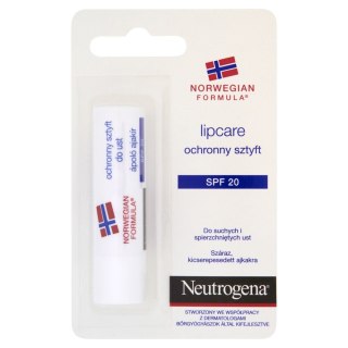 Neutrogena Formuła Norweska Ochronny sztyft do ust Lipcare SPF 20 4.80g