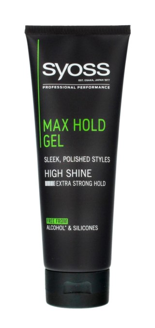 SYOSS Max Hold Żel do włosów 250 ml