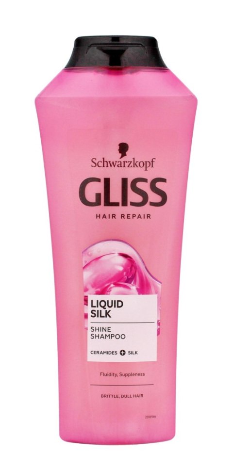 Schwarzkopf Gliss Kur Liquid Silk Szampon do włosów matowych 400ml