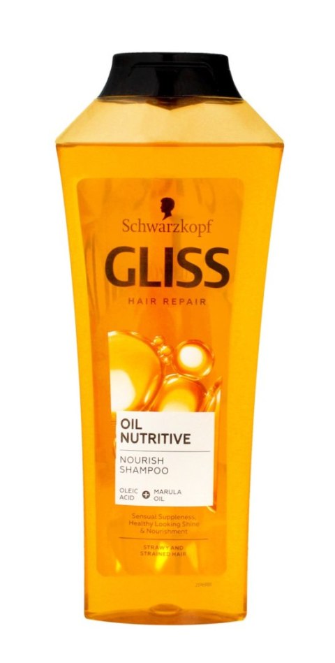 Schwarzkopf Gliss Kur Oli Nutritive Szampon do włosów suchych i zniszczonych 400ml