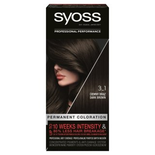 Schwarzkopf Syoss Farba do włosów nr 3_1 Ciemny Brąz 1op.