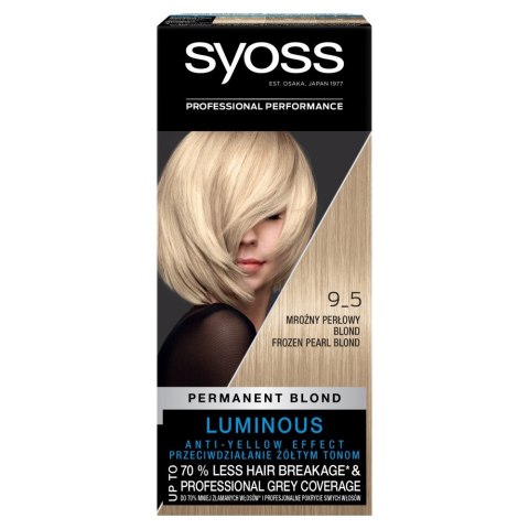 Schwarzkopf Syoss Farba do włosów nr 9_5 Mroźny Perłowy Blond 1op. Schwarzkopf Syoss Farba do włosów nr 9_5 Mroźny Perłowy Blond 1op.