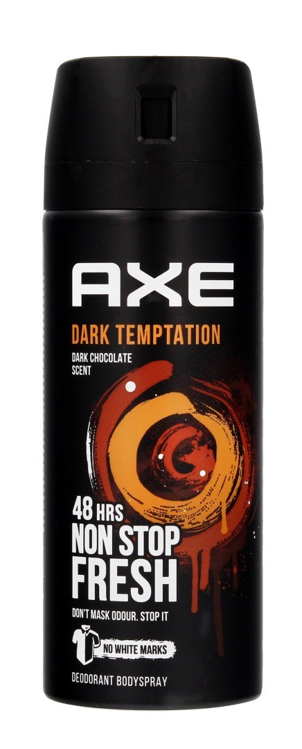 AXE Dark Temptation Dezodorant dla mężczyzn w sprayu 150 ml AXE Dark Temptation Dezodorant dla mężczyzn w sprayu 150 ml