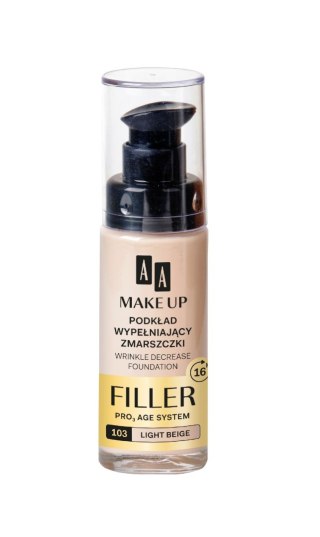 AA Make Up Podkład wypełniający zmarszczki nr 103 Light Beige 30ml