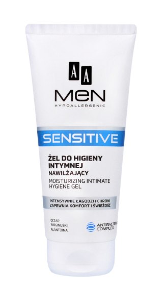 AA Men Sensitive Żel do higieny intymnej nawilżający 200ml