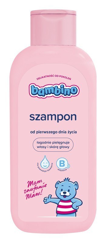 BAMBINO Szampon pielęgnujący do włosów dla niemowląt i dzieci 400 ml