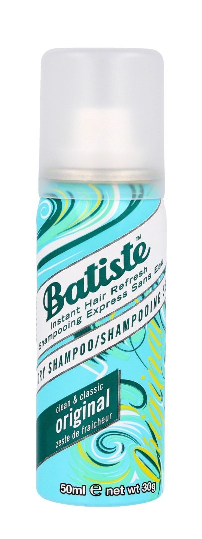 BATISTE Original Suchy szampon do włosów mini 50 ml BATISTE Original Suchy szampon do włosów mini 50 ml