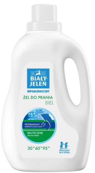 Biały Jeleń Hipoalergiczny żel do prania - biel 1.5L