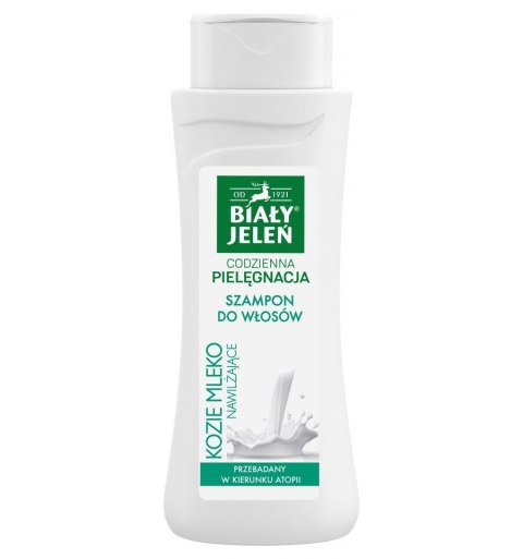 Biały Jeleń Szampon hipoalergiczny z Kozim Mlekiem 300ml Biały Jeleń Szampon hipoalergiczny z Kozim Mlekiem 300ml