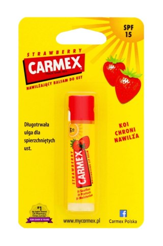 Carmex Pomadka ochronna w sztyfcie Truskawka 4,25g