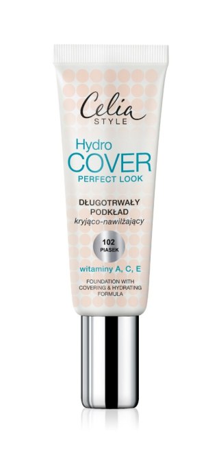 Celia Style Hydro Cover Podkład kryjąco-nawilżający nr 102 piasek 30ml