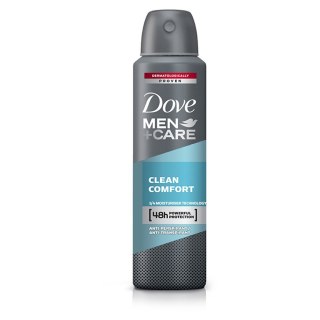 DOVE Men+Care Antyperspirant w sprayu Clean Comfort 150 ml