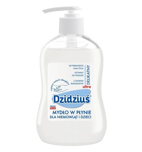 Dzidziuś Mydło do mycia z olejkiem migdałowym 300ml Dzidziuś Mydło do mycia z olejkiem migdałowym 300ml