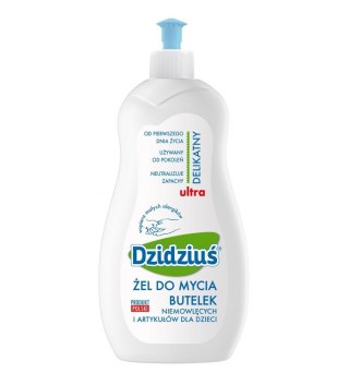 Dzidziuś Żel do mycia butelek niemowlęcych hipoalergiczny 500ml