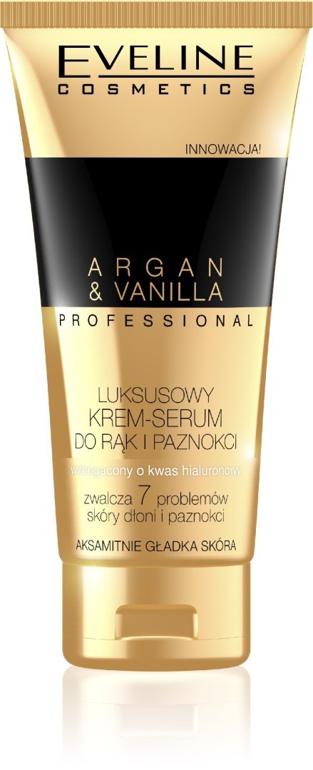 EVELINE Argan&Vanilla Luksusowy krem-serum do rąk i paznokci 100 ml