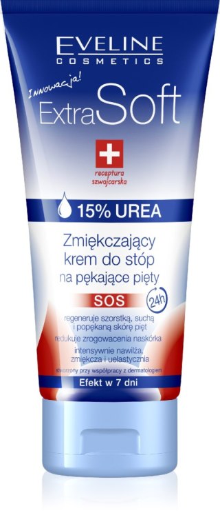 EVELINE Extra Soft Zmiękczający krem do stóp na pękające pięty - 15% Urea 100 ml