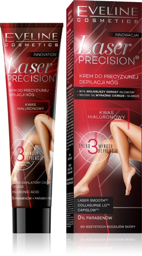 EVELINE Laser Precision Krem do precyzyjnej depilacji nóg 125 ml