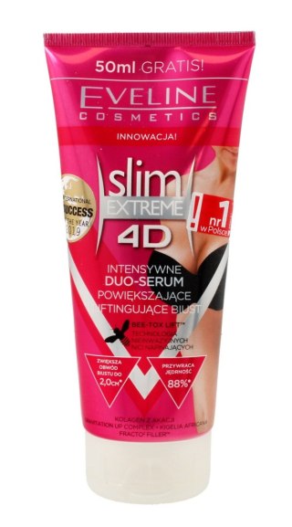 EVELINE Slim Extreme 4D Intensywne duo-serum powiększające i liftingujące biust 200 ml