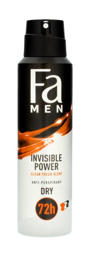 Fa Men Xtreme Invisible Power 48H Dezodorant w sprayu 150ml